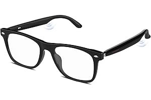 Jacuate Bluetooth Audio Smart Glasses for Women Men,Blue Light Blocking Bluetooth Glasses with Open Ear Speaker,Voice Control, Hands-Free Calls &amp; Built-in Microphone for Iphone Android Music/Work4.1 out of 5 stars 62$29.99