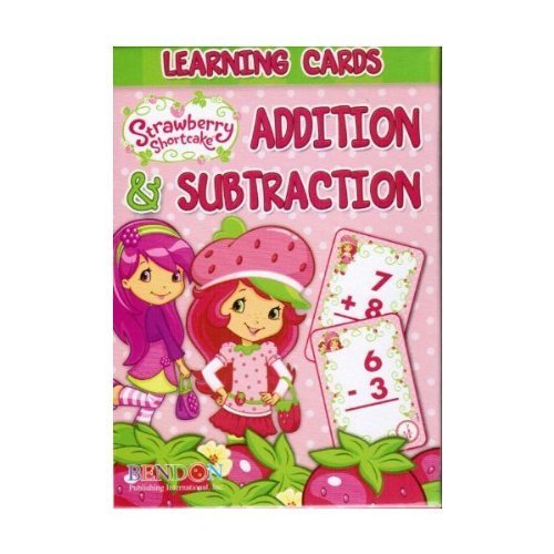Strawberry Shortcake 36 Learning Cards Addition & Subtraction