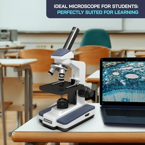 Omano Discovery Professional Microscopes for College Students Student