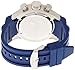 Invicta Men's 14981 Pro Diver Chronograph Blue Rose Gold Dial Blue Silicone Watch