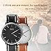 ECOOPRO Watches for Womens, BaIDI Quartz Wrist Watches Daily Life Waterproof Wristwatch with Leather Wristband