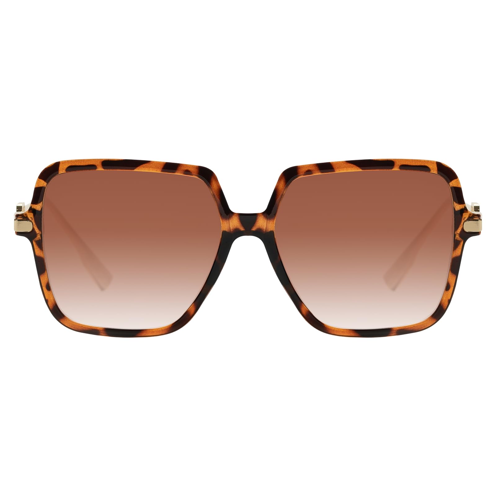 KAEOISFU Oversized Reading Sunglasses 2.5 for Women, Large Square Frame Anti Blue Light Sun Readers, Lady Trendy Big Frame UV/Glare Sun Reading Glasses