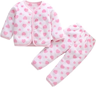 Conjuntos de Pijamas Enteros para Bebe Niñas Niños Invierno Manga ...