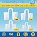 Anti-Snoring Solution Snore Stopper Devices - 4 Sizes Nose Vents for Healthy Sleep - Intra-Nasal Dilators for Breathing Aid - Multi-Symptom Relief for Cold, Allergy, Pregnancy, Air Travel Congestion
