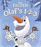 "Olaf's 1-2-3 (Disney Frozen) (Glitter Board Book) by RH Disney (2013) Board book" 