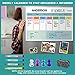 Magnetic Dry Erase Whiteboard Weekly Calendar for Refrigerator, 17