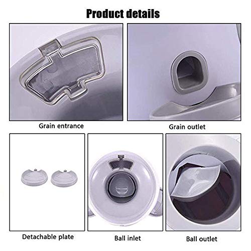 AUOKER Dog Ball Launcher Reward Machine, Interactive Dog Toys Ball Thrower, Automatic Dog Feeder with Tennis Balls for Dogs to Play and Train