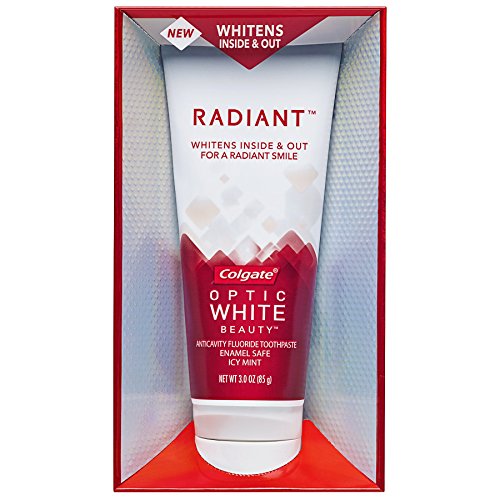 Colgate Optic White Radiant Whitening Toothpaste - 3 ounce (6 Pack)