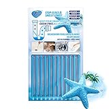 Drain Cleaner Strick,Clean Batonnet Deodorizer Package, 12 Pack. As Seen on TV Keeps Drains Pipes Clear（Ocean）