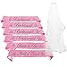 Bride to be sash 1pc | Bridesmaid Sash 4 pc | Maid of honor 1 pc sash set (Pink) | Bonus White Double Ribbon Edge Center Cascade Bridal Wedding Veil with Comb | Bachelorette Party Supplies
