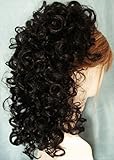 RIVA Banana Clip Hairpiece by Mona Lisa - 2 Darkest Brown