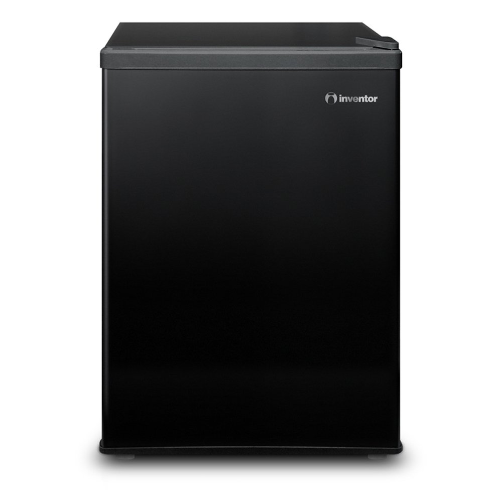 Inventor Compact Fridge 66L, Black, EcoFriendly A++, Ideal for kitchen