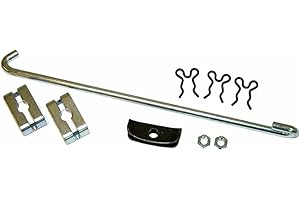 Inline Tube Replacement For 1967-69 GM F-Body 1968-74 X-Body Parking Brake Cable Hardware, 9pc