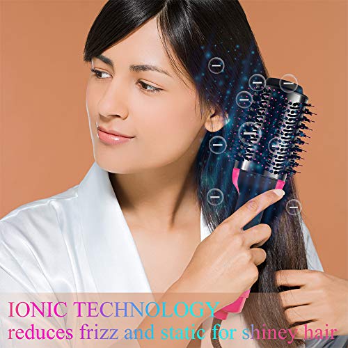 Hair Dryer Brush, One Step Hair Dryer & Volumizer 3-IN-1 Negative Ions with Straightening, Curling, Fast Drying Smooth Frizz and Static Hair Styler