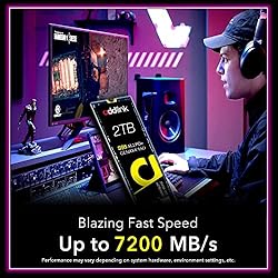 Addlink S95 2TB SSD for PC Storage 7200 MB/s