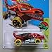 Hot Wheels 2016 Dino Riders Dragon Blaster (Dragon Car) 247/250, Red