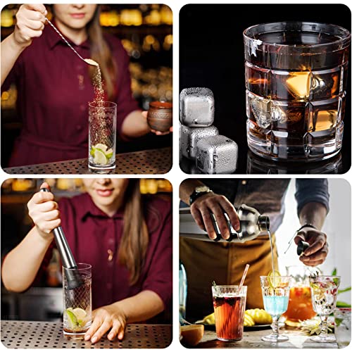 26Piece Bartender Kit Cocktail Shaker Set Stainless Steel Bar Set