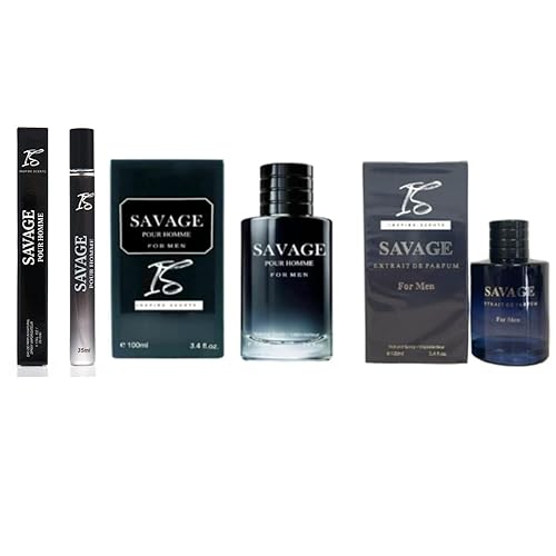 INSPIRE SCENTS Savage Extrait De Parfum Spray for Men Oz