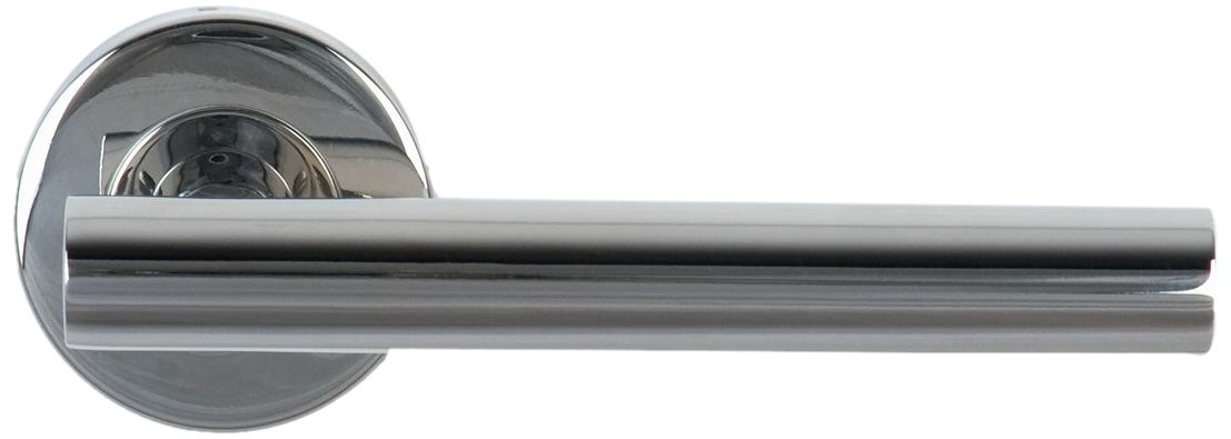 Merriway® BH00384 Banbury Style Polished Stainless Steel Door Handles