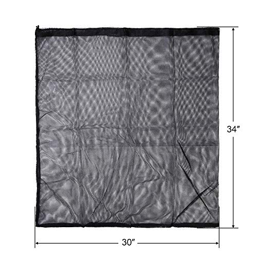 image for CM Pack of 2 Large Mesh Ball Bag Basketballs Footballs Volleyballs Net