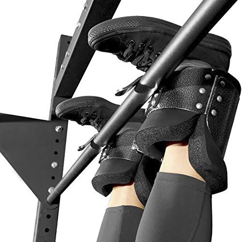 KYLINFIT Anti-Gravity Boots Reverse Abdominal Crunch Sitting Bar Hooks Therapy Core Gym, Black