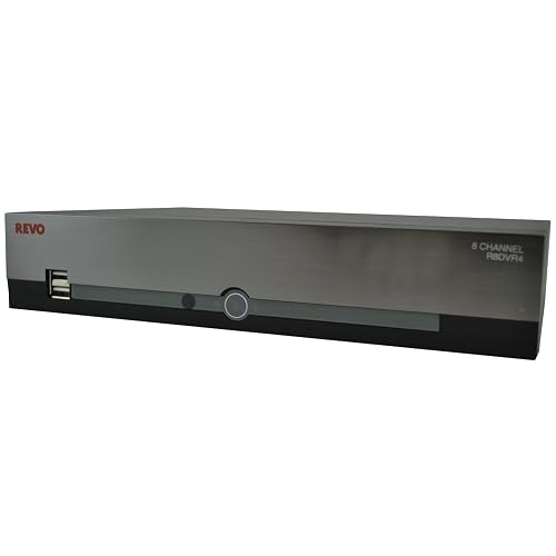 REVO America 8 Channel Digital Video Recorder with 8 RJ12 Inputs, 240 ...