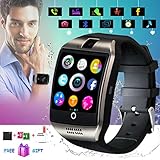 Smart Watch,Smartwatch for Android Phones, Smart Watches Touchscreen with Camera Bluetooth Watch Phone with SIM Card Slot Watch Cell Phone Compatible Android Samsung iOS i Phone X 8 7 6 5 Men Women