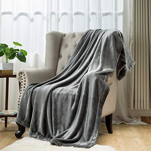 Bedsure Fleece Blanket Queen Size 350GSM Soft Blankets for Bed All