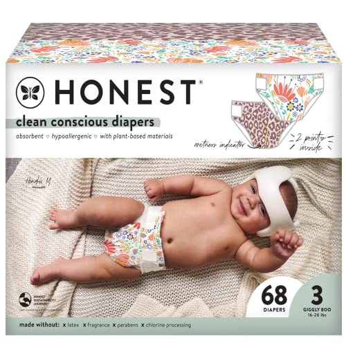 The Honest Company Clean Conscious Diapers PlantBased, Sustainable