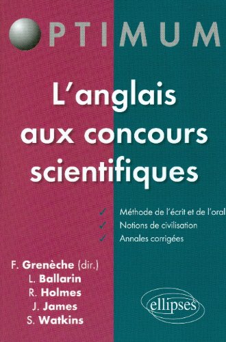 L' anglais aux concours scientifiques