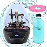 Lilumia 2 Makeup Brush Cleaner Device - MATTE BLACK BUNDLE (includes Lilumia Cleanser and 2 Deep Cleaning Disks)