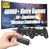 Wireless Retro Game Console, 128G Game Console with