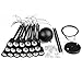 Fuloon Vintage Edison Industrial Loft Droplight Lamp Metal Large Chandelier with 18 Lights