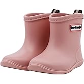 Toddler Rain Boots Baby Rain Boots Short rain Boots for Toddler Easy-on Lightweight and Waterproof