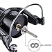 Goture Ultralight Spinning Reel Smooth Fishing Reel with Metal Spool Freshwater Saltwater GT-V Series Up to 22 LB Drag