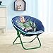 Idea Nuova Toy Story 4 Buzz Lightyear Toddler 19” Folding Saucer Chair with Cushion, Ages 3+