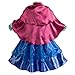 Disney Store Frozen Princess Anna Costume Size Medium 7/8 (with Cape)