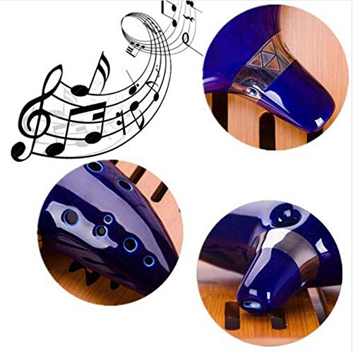 image for Ocarina, HFF 12 Hole Alto C Legend of Zelda Ocarina with Display Stand