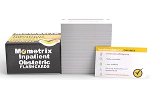 Inpatient Obstetric Nurse Study Cards: Inpatient Obstetric Nursing Exam Prep for the NCC RNC-OB Certification [Full Color Cards]