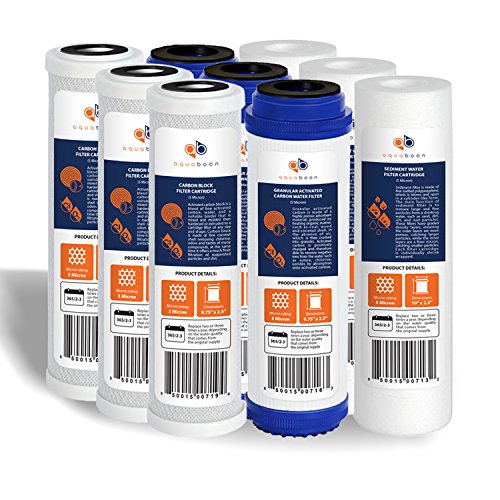 5 stage reverse osmosis system replacement filter set r…