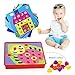 JIETENGFEI Button Art Toys Preschool Learning Education Toddler Toys Color Matching Mosaic for Boys and Girls Gift Toys Button 46 Figure 10