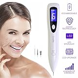Dot mole Removal Pen, Eraser Plasma Pen Spot Mole, Tattoo Removal Pen For Skin Tag, Nevus Freckles Dark Spot, Birth Mark, Skin Pigmentation, Age Spots, USB