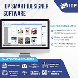 IDP SMART-31S ID Card Simplex Printer Kit with PC