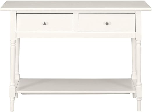 Amazon Com Musehomeinc Wood Classic Console Table With 2 Drawers