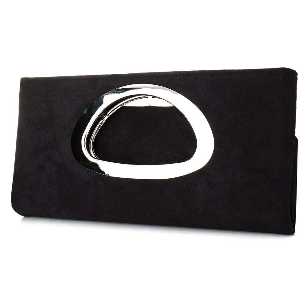 Ladies Suede Bag Evening Suede Clutch Bag Tote Bag Casual Handbag