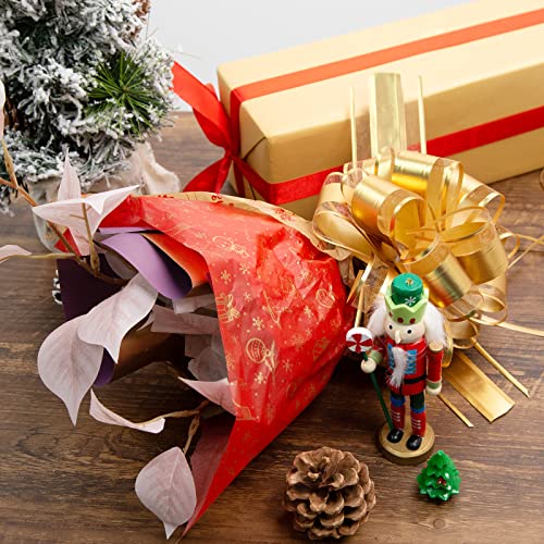 Koogel 80 Sheets Christmas Wrapping Paper, 20Inch Christmas Tissue Paper Bulk Thickened Gift Wrapping Paper for DIY Crafts Xmas Winter Gift Box Party Decor