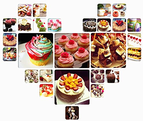 MENGCORE Baking Stainless Steel Shaker Sieve Cup Mesh Crank Flour Sifter with Measuring Scale Mark for Flour Icing Sugar - Thumbnail 5