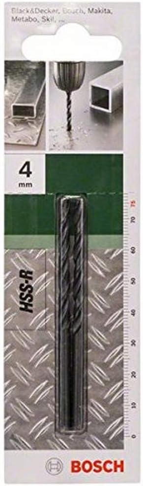 Bosch Metal Drill Bits HSS-R 4.0mm Diameter