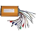 Speed Motor,48V, 60V, 64V, 72V, 84V Universal Brushless Controller 3‑Mode Sinusoid 12 Tube Fit for Electric Scooter