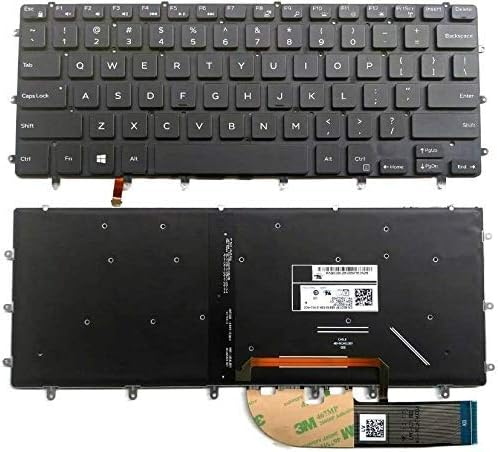 Amazon Co Jp ラップトップキーボード新しいusブラックイングリッシュバックライト付きラップトップキーボード パームレストなし Dell Xps 15 7590 Precision 5540m5540ライトバックライトの代替品 ホーム キッチン